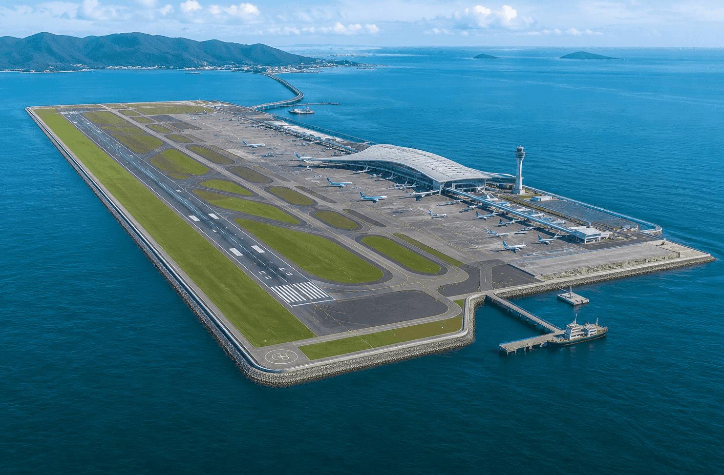 Việt Nam sắp có sân bay đầu tiên xây dựng hoàn toàn trên biển, vốn đầu tư hơn 9.200 tỷ đồng