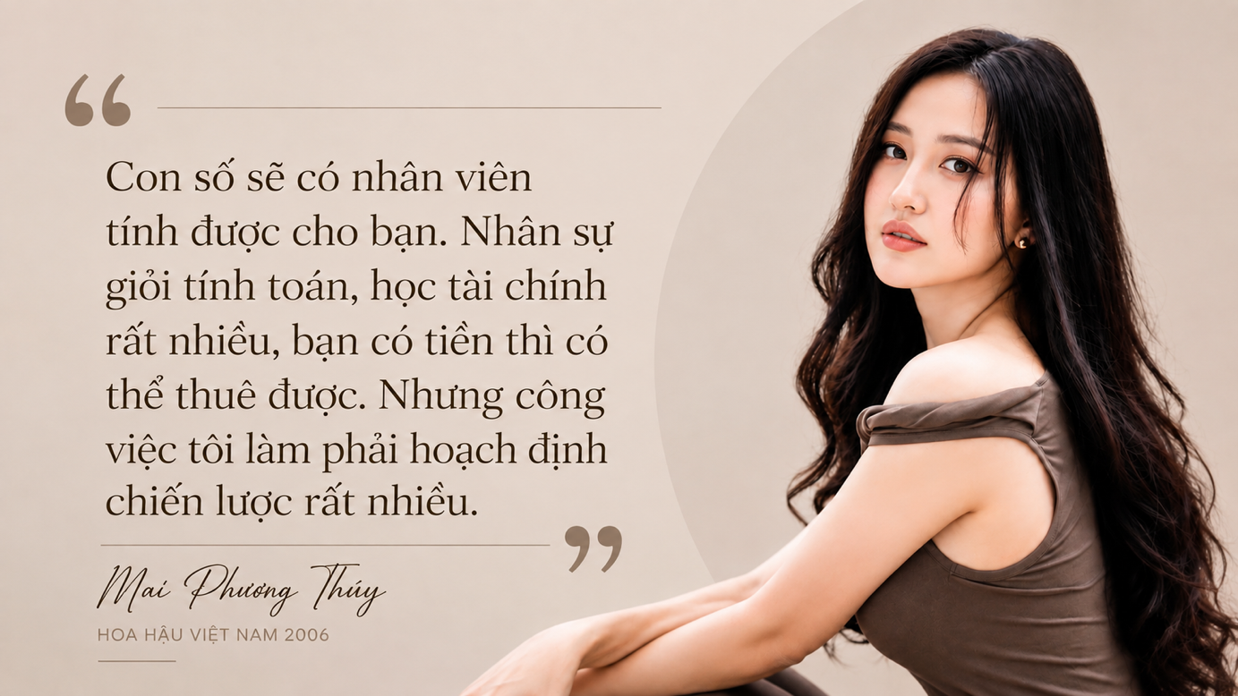 Mai Phương Thúy: “Tôi không nghĩ mình đủ giỏi để đưa ra lời khuyên đầu tư”