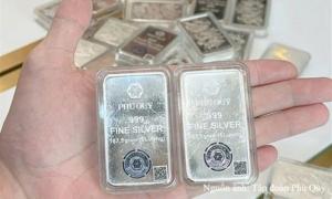 Giá bạc hôm nay 15/8/2026: Tiếp đà giảm