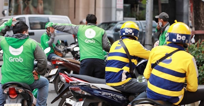 Hà Nội yêu cầu Be, Grab, Xanh SM thống kê đội xe