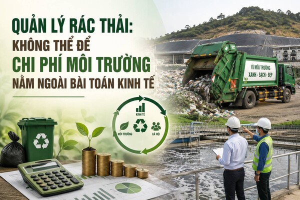 Quản lý rác thải: Không thể để chi phí môi trường nằm ngoài bài toán kinh tế
