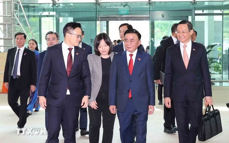 Thường trực Ban Bí thư Trần Cẩm Tú kết thúc tốt đẹp chuyến thăm chính thức Singapore