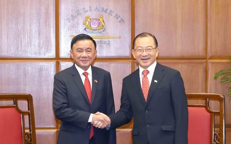 Quan hệ Việt Nam-Singapore đang ở giai đoạn phát triển tốt đẹp