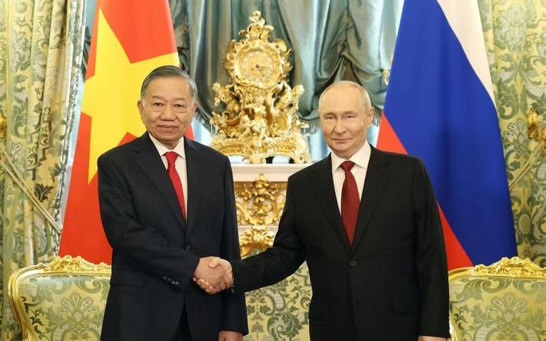 Tổng Bí thư, Chủ tịch nước Tô Lâm hội đàm với Tổng thống Nga Vladimir Putin