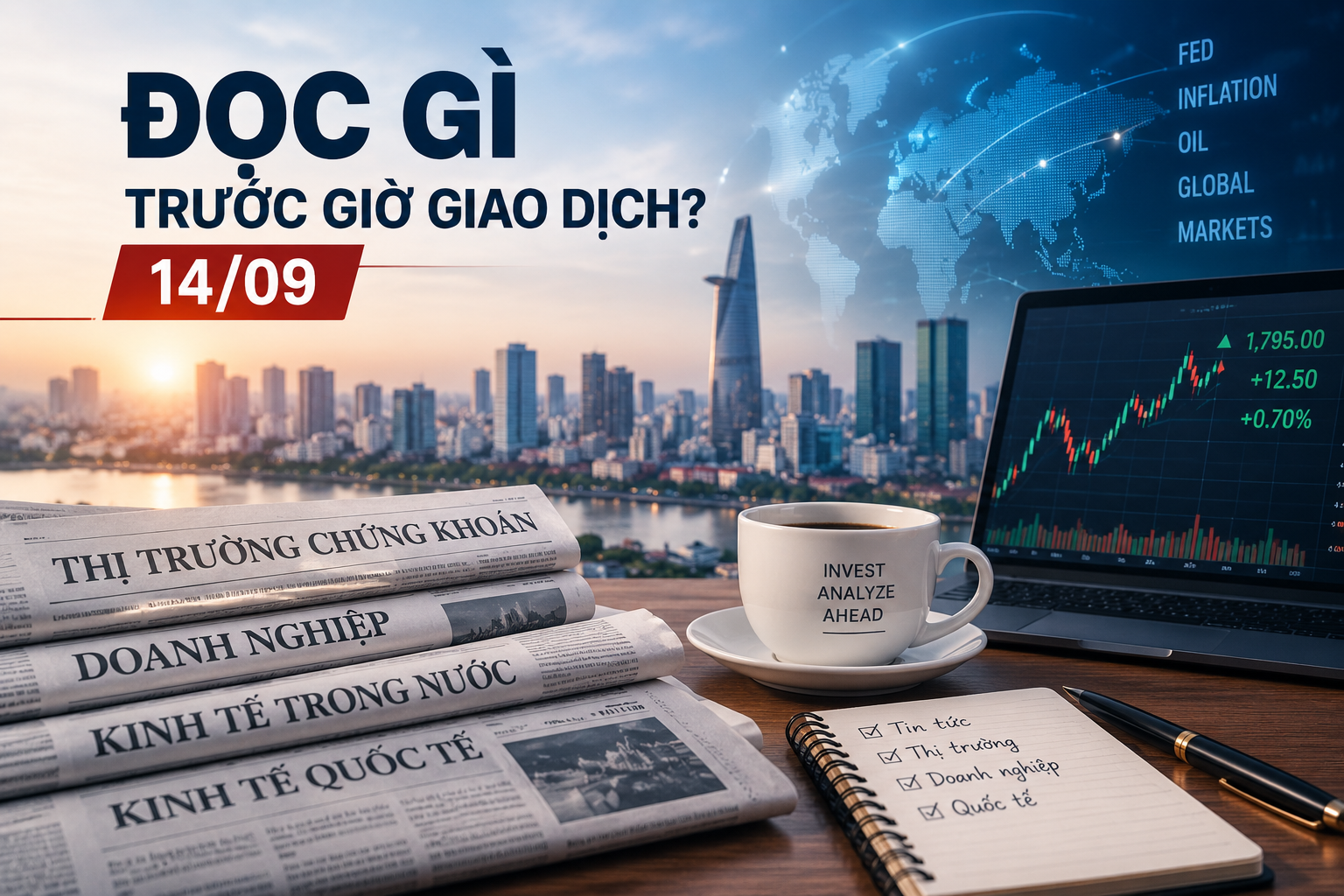 Đọc gì trước phiên giao dịch ngày 14/9?