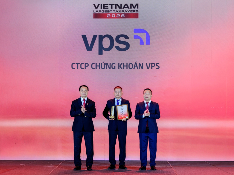 VPS năm thứ ba liên tiếp dẫn đầu ngành chứng khoán về nộp ngân sách