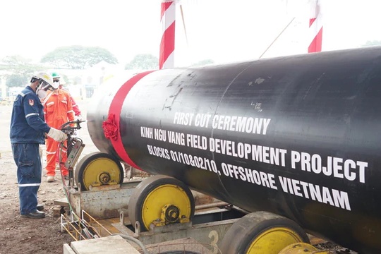 PVEP khởi công dự án Kình Ngư Vàng, đón dòng dầu đầu tiên năm 2027