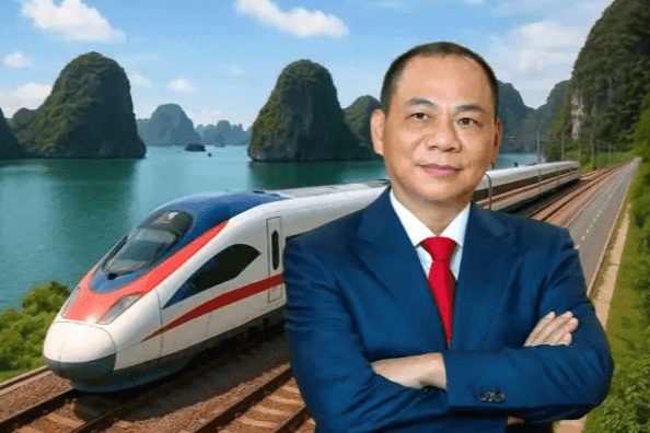Một doanh nghiệp trúng gói thầu gần 2.300 tỷ đồng tại "siêu dự án" đường sắt 5,6 tỷ USD của VinSpeed