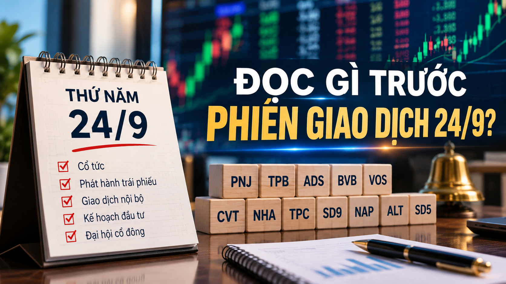 Đọc gì trước phiên giao dịch 24/9?