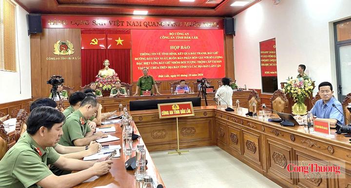 Công an Đắk Lắk thông tin vụ bắt nhóm trộm tài sản hơn 3,5 tỷ đồng tại chùa