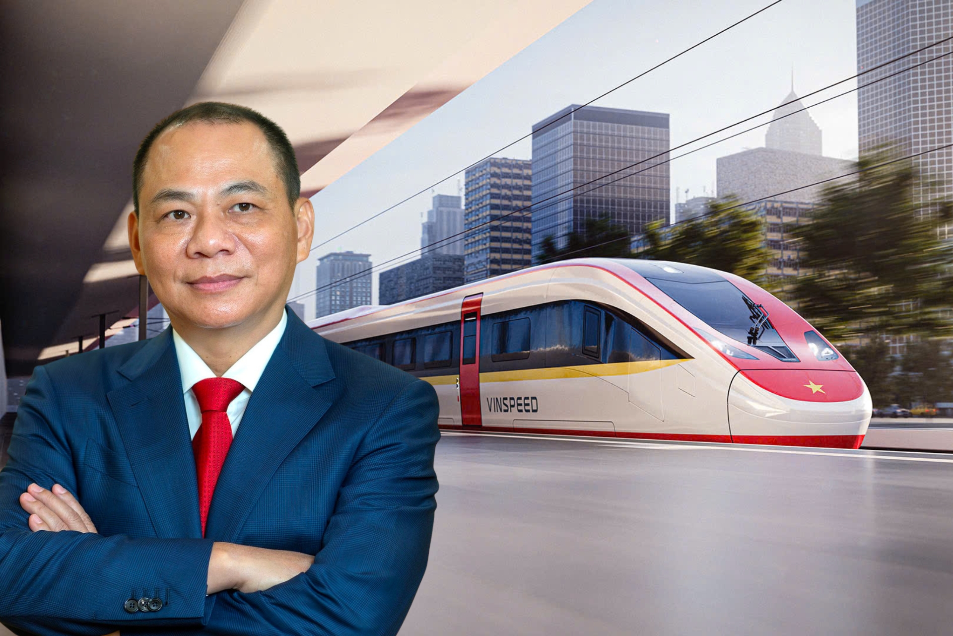 Phiến dầm đầu tiên vừa ra lò, siêu đường sắt 5,6 tỷ USD của tỷ phú Phạm Nhật Vượng có động thái mới