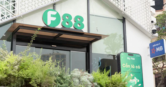 Số lượng điểm giao dịch của F88 nhiều tương đương Big4 ngân hàng