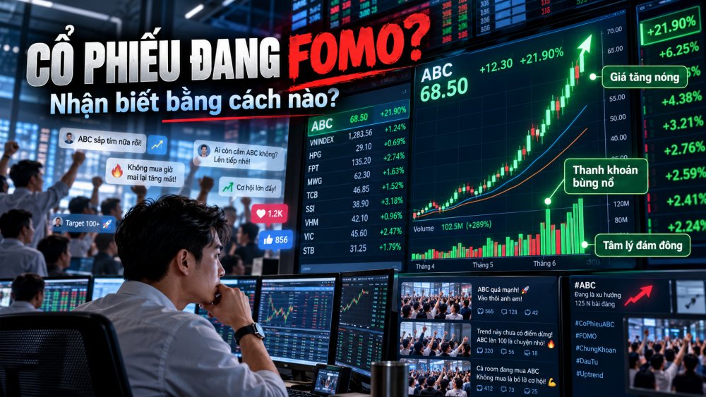 Nhận diện những dấu hiệu FOMO khi cổ phiếu tăng nóng