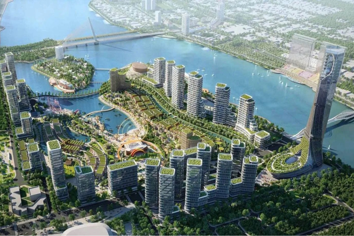 Đà Nẵng phê duyệt Quy hoạch chung đến năm 2050: Nghiên cứu hơn 2.000ha đô thị lấn biển, phục vụ 400.000 dân