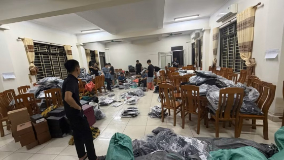 Kinh doanh hàng giả mạo nhãn hiệu, một chủ cửa hàng tại Hưng Yên bị khởi tố