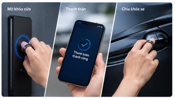Samsung đăng ký sáng chế nhẫn thông minh nhận diện người đeo qua nhịp tim